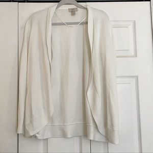 LOFT Open Front Cardigan Sweater